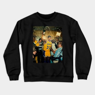 Magic Johnson in Celebrating The 1987 NBA Championship Crewneck Sweatshirt